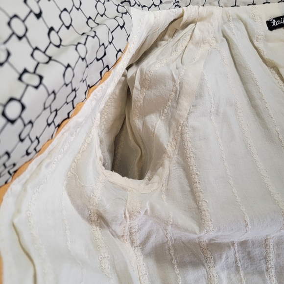 Vintage Anthropologie Taikonhu Blue Bird Cropped Jacket - Picture 8 of 16